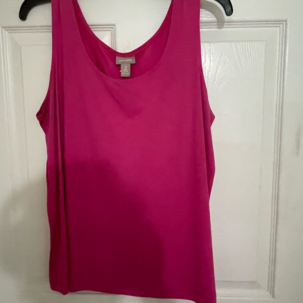 Chico's Pink Sleeveless Tank Top